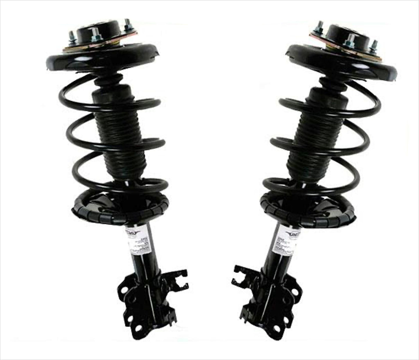 Puntales de resorte helicoidal delantero con soportes superiores para Nissan Maxima 02-03 no electrónicos