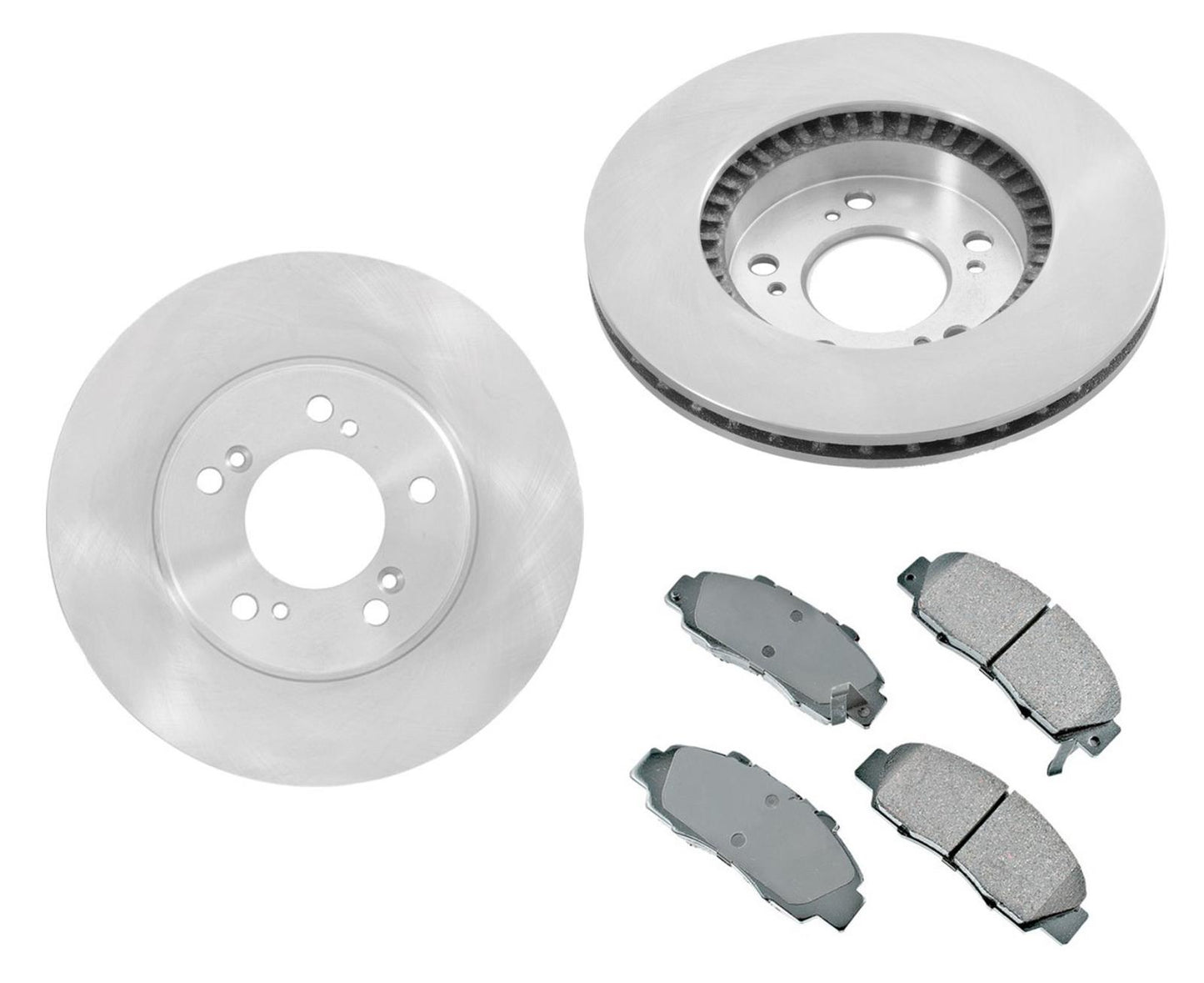 Fits For 1997-2001 Honda CR-V Front Brake Rotors & Ceramic Pads 3pc Kit