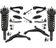 Puntales delanteros brazos inferiores superiores varillas de amarre enlaces 16 piezas se adapta a Honda CR-V 97-01