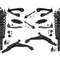 Puntales delanteros brazos inferiores superiores varillas de amarre enlaces 16 piezas se adapta a Honda CR-V 97-01