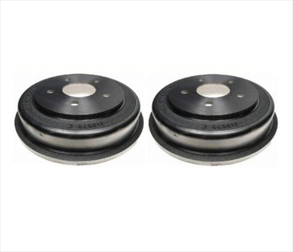 Marca Premium (2) Tambores traseros 80121 REF# 80122 Freno Tambores de freno de 5 lengüetas 