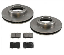 98-07 Lexus LX470 Toyota Landcruiser Rotores de freno delantero y pastillas de freno de cerámica