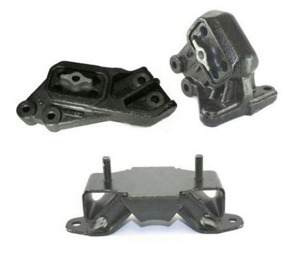 for 4 Wheel Drive Dodge Ram Pick Up 02-05 4.7L Engine & Transmission Mounts 3Pc