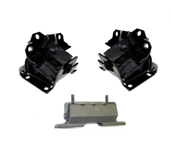 Compatible con Chevrolet SILVERADO 1999-2006 4.3L V6 4 ruedas motrices, kit de montaje de motor de 3 piezas