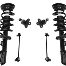 Complete Coil Spring Struts Assemblys Ball J for 07-09 Chevrolet Equinox 3.4 6p