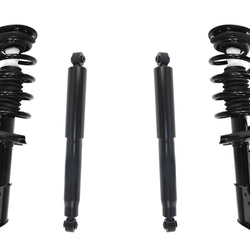 Front Complete Coil Spring Struts + Shocks for 07-09 Pontiac Torrent 3.4L 4pc
