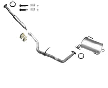 Exhaust System Ext Pipe Muffler Tail Pipe For Subaru Forester 2.5L 2014 15 2016