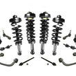 Para Ford Expediton 07-13 con suspensión pasiva F &amp; R Strut Coil Springs 14 piezas