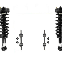 Puntales de resorte helicoidales Ft para Ford Expedition 07-13 con suspensión pasiva solo 4 piezas