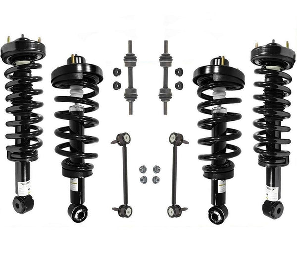 Enlaces de puntales de resorte helicoidal para Ford Expedition con suspensión pasiva solamente 07-13