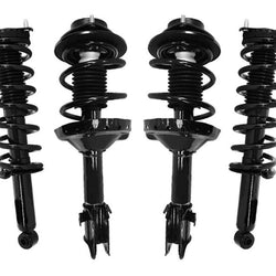 4 puntales de resorte delanteros y traseros para Subaru Outback Wagon 2.5L 3.0L 05-09