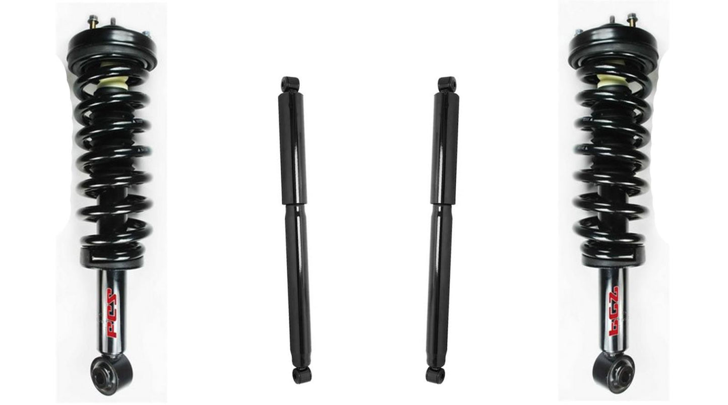 Front Coil Struts & Rear Shocks for 2009 2010 2012 2013 Ford F150 4 Wheel Drive