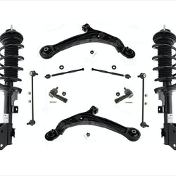 Kit de 10 piezas de puntales delanteros completos, brazos inferiores con rótulas para Honda Odyssey 11-15