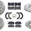 Front & Rear Brake Rotors Brake Ceramic Pads for GMC Canyon 2015-2020 8Pc