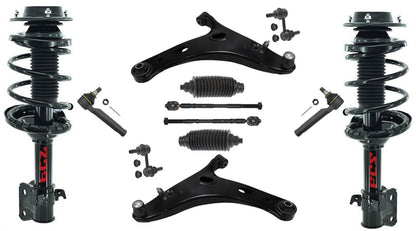 Enlaces de varillas de amarre de brazos de Control de puntales delanteros para Subaru Forester XT 2014-2016 2.0L