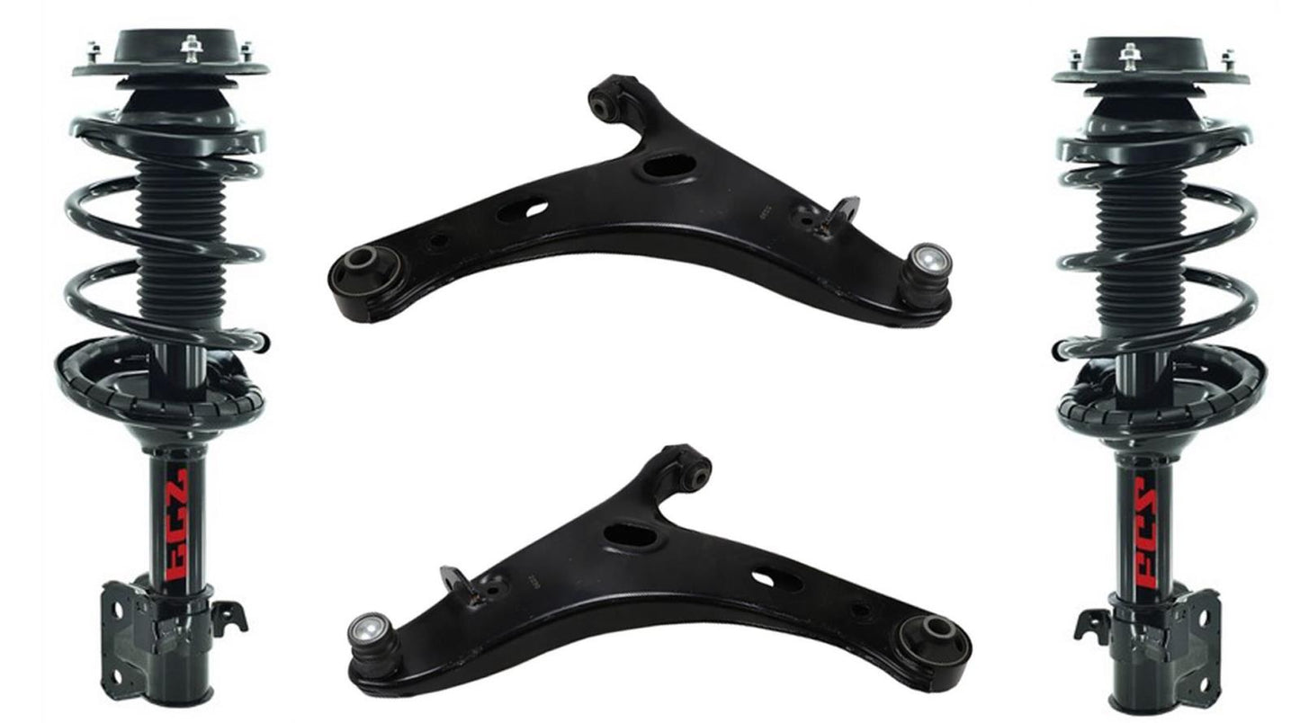Puntales delanteros completos y brazos de control inferiores para Subaru Forester 2.0L 2014-2016