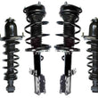 FRONT & REAR Complete Coil Spring Struts for Toyota 2000-2005 Gelica GT