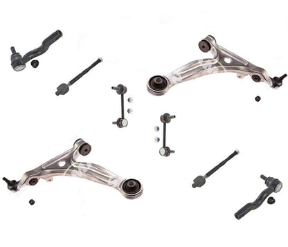 Front Lower Control Arms Tie Rods & Links For Mazda RX-8 2004 2005 2006 07 2008 - Photo 1