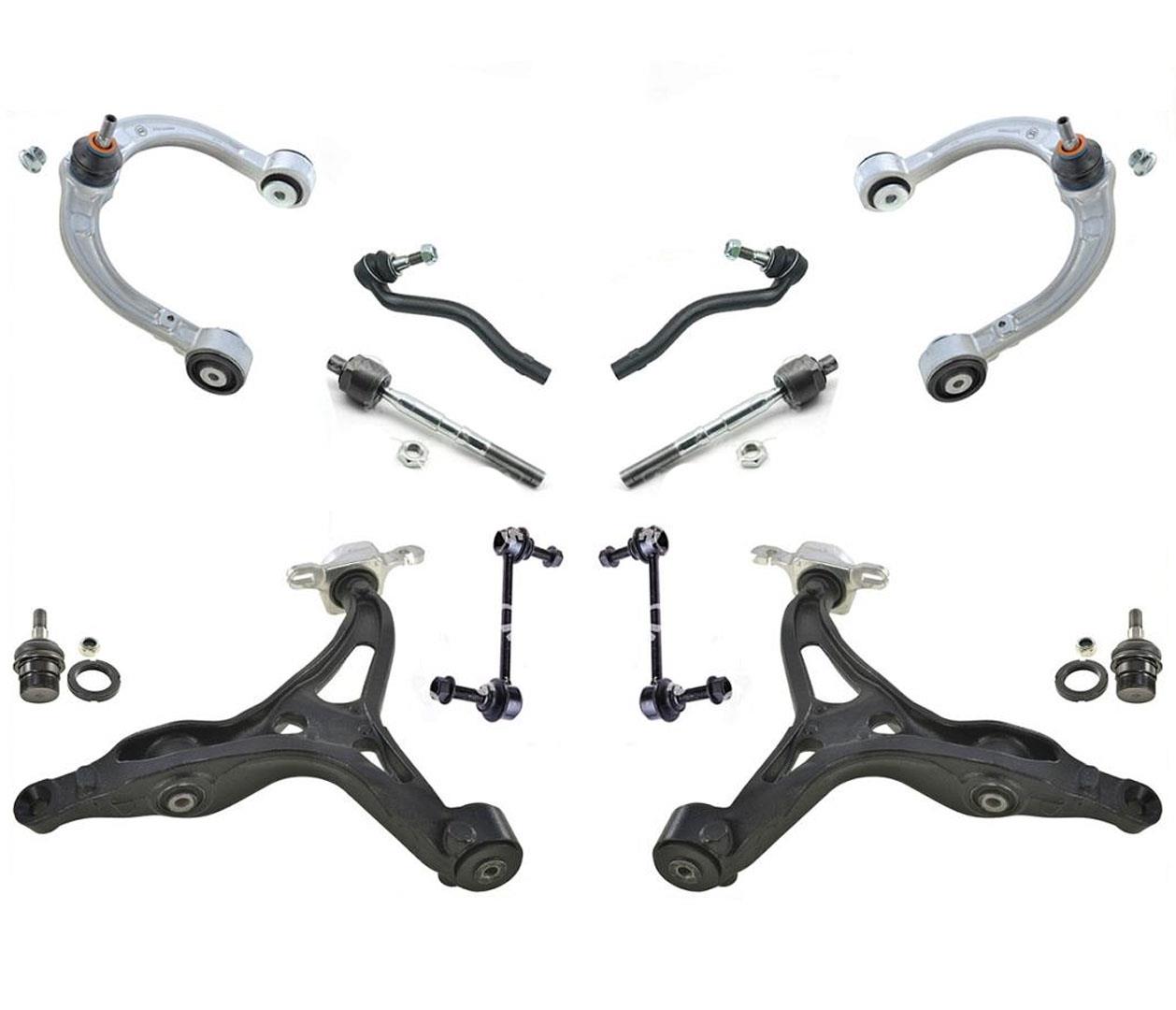 Lower & Upper Arms Ball Joints Links Tie Rods For Mercedes Benz GL320 2007-2009