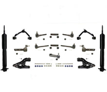 F150 2 Wheel Drive 97-03 Control Arms Tie Rods Ball Joints Shocks 17Pc KIT