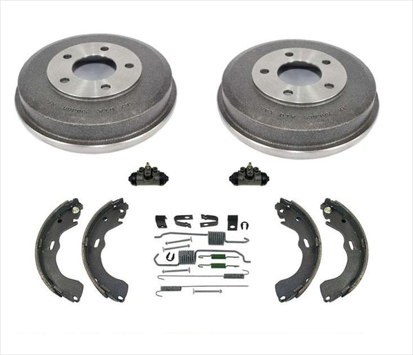 For 2001-2007 Ford Escape With Rear Drum Brakes Shoes Shoe Springs Wheel C 6pc