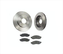 (2) Front Brake Rotors & Ceramic Pads Fits For 2004 Infiniti QX56 3pc kit