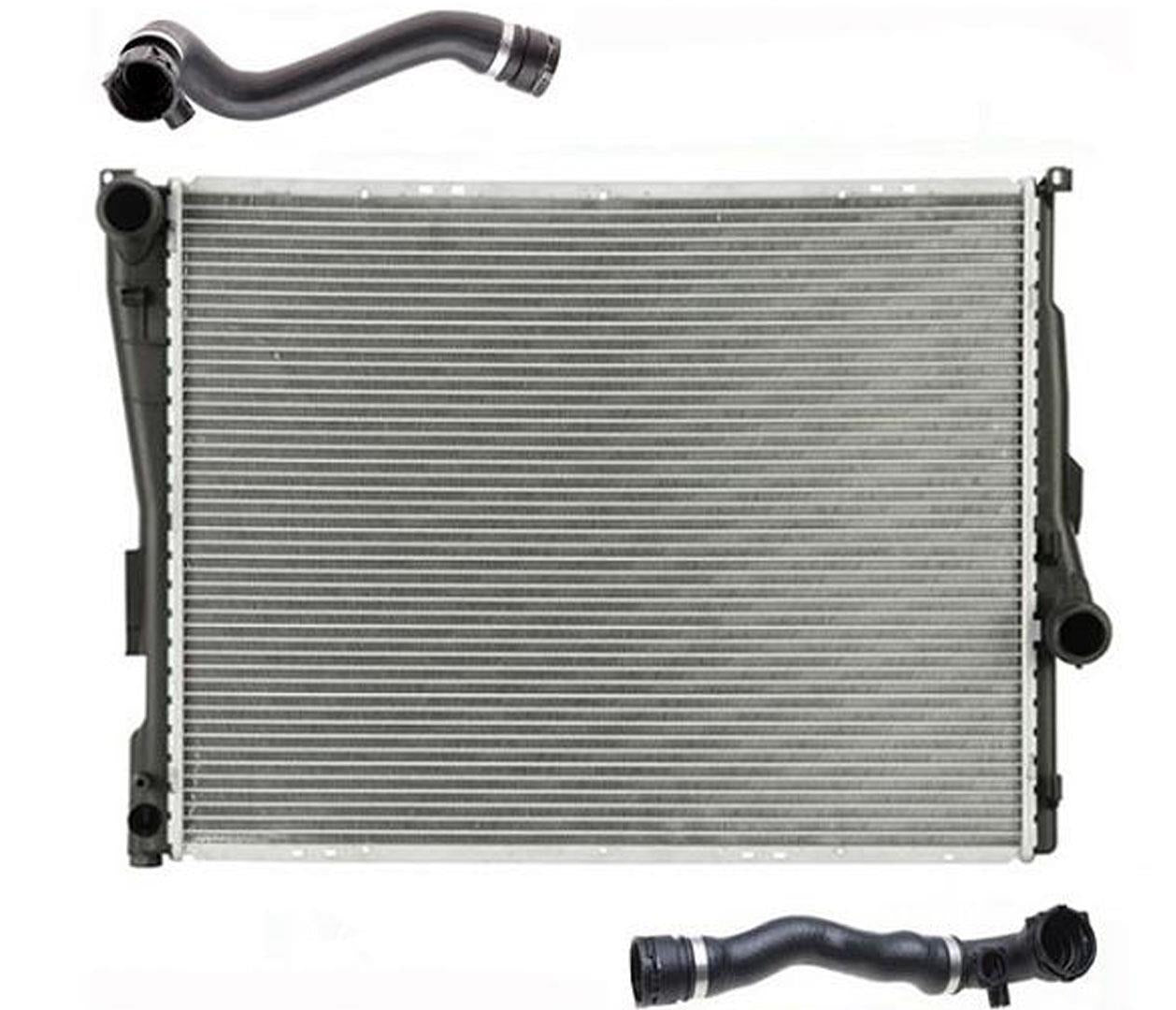 Radiador y (2) mangueras BMW 99-05 E46 323Ci 323i 325Ci 325i 325Xi 330Ci 330i 330Xi
