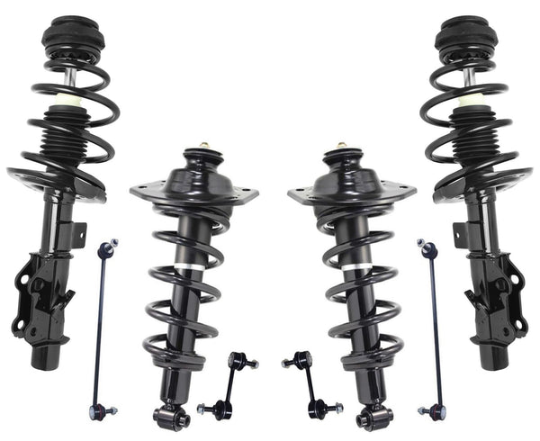 Front & Rear Complete Struts & Links Fits Chevrolet Camaro 3.6L V6 2010-2015