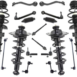 Front & Rear Struts Control Arms Tie Rods Fits 2010-2015 Chevrolet Camaro 3.6L