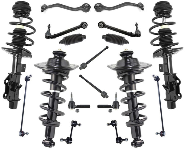 Front & Rear Struts Control Arms Tie Rods Fits 2010-2015 Chevrolet Camaro 3.6L