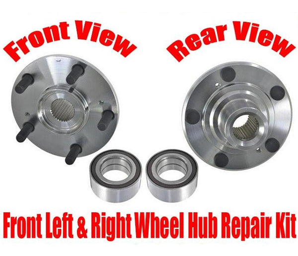 Front Wheel Bearing With Hub Kits for Honda Accord 08-12 Acura TSX 09-14