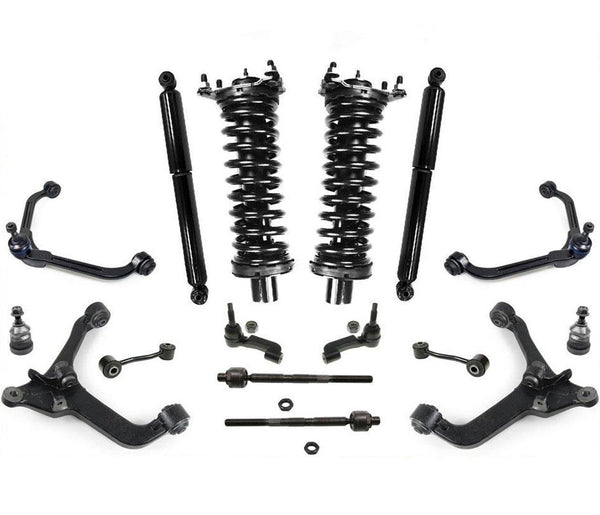 Suspension & Steering Chassis 16pc Kit Fits Jeep Liberty 2.8L Turbo Diesel 05-06