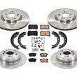 Brake Rotors for Acura TL 3.2L With Manual Transmission 04-08 w Brembo Calipers