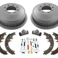 Brake Drums Brake Shoes Springs for Single Rear Wheel SRW 3500 Express Van 96-02