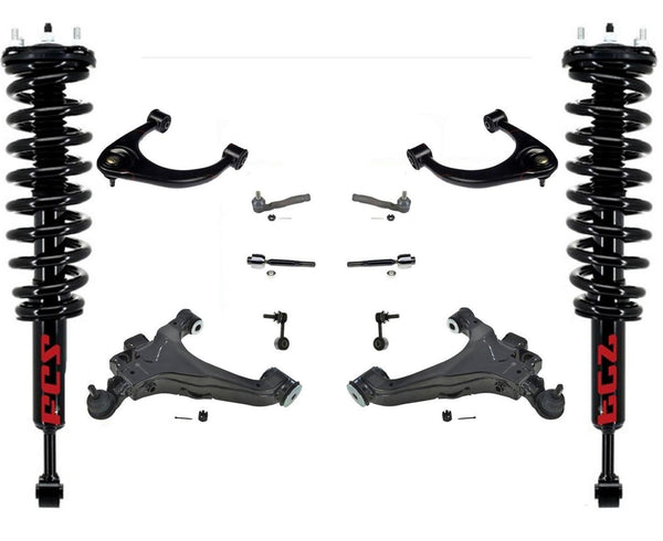 12pc Coil Spring Struts Control Arms Ball Joints Fits Tundra TRD Off Road 07-18