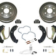 For GMC Silverado 1500 05-08 Models With Rear Brake Drum and Brake Shoes 9pc