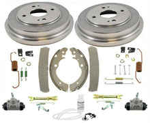 Drums Shoes Springs Wheel Cylinders for Honda 90-02 Accord With Rear Drums 9pc