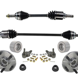 For 09-13 Toyota Corolla 1.8L New Axle CV Drive Shafts Hub Bearing Ball Jnt 6pc