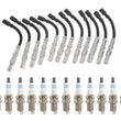 Ignition Spark Plug Wire Set 16 Bosch Platinum Plugs for 01-05 C240 Mercedes