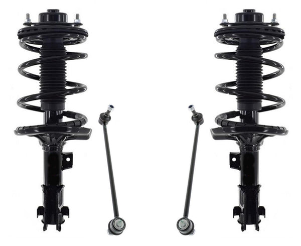 Front Complete Coil Spring Struts for Mitsubishi Galant 2.4L 04-11 Sway Bar 4pc