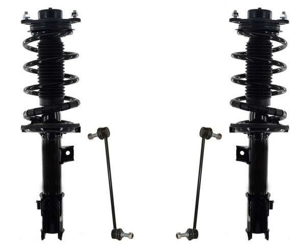 Fr Complete Coil Spring Struts for Kia Sorento LX 2.4L With 6 Speed Automatic 4p