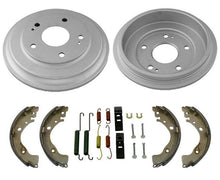 Tambores de freno trasero, zapatas de freno y kit de resorte para Honda Civic 2006-2015