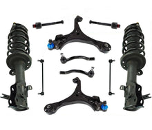Front Complete Struts Control Arms 10 Pcs Kit For Honda Civic 2012-2015 Coupe