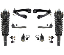 Front Struts Upper Control Arms Ball Joints Tie Rods Links For Honda CR-V 97-01