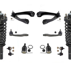 Front Struts Upper Control Arms Ball Joints Tie Rods Links For Honda CR-V 97-01