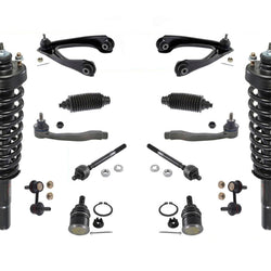 New Front Struts Upper Arms Tie Rods Links 14 Pcs Fits Honda CR-V 97-01