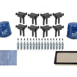 Ignition Coils Spark Plugs & Filters Tune Up Kit For Chrysler 300 5.7L 2006-2008