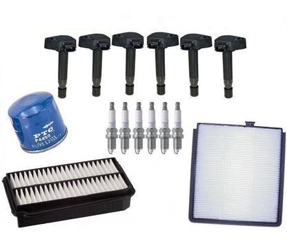 Nuevas bobinas de encendido, bujías, cabina de aire y filtros de aceite para Honda Odyssey 99-02