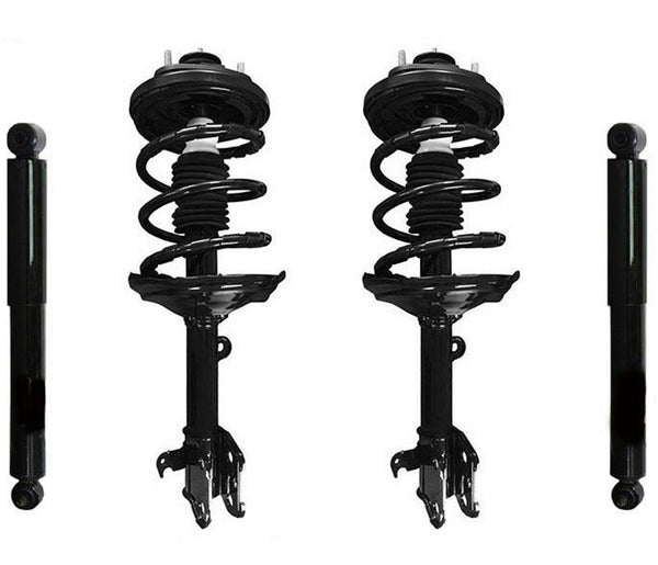 Front Complete Coil Spring Strut and Rear Shock Absorbers forAcura MDX 03-06