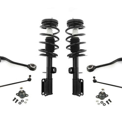 Front Complete Coil Spring Struts Lower Arms Links For 01-05 BMW 3.0L X5 E53